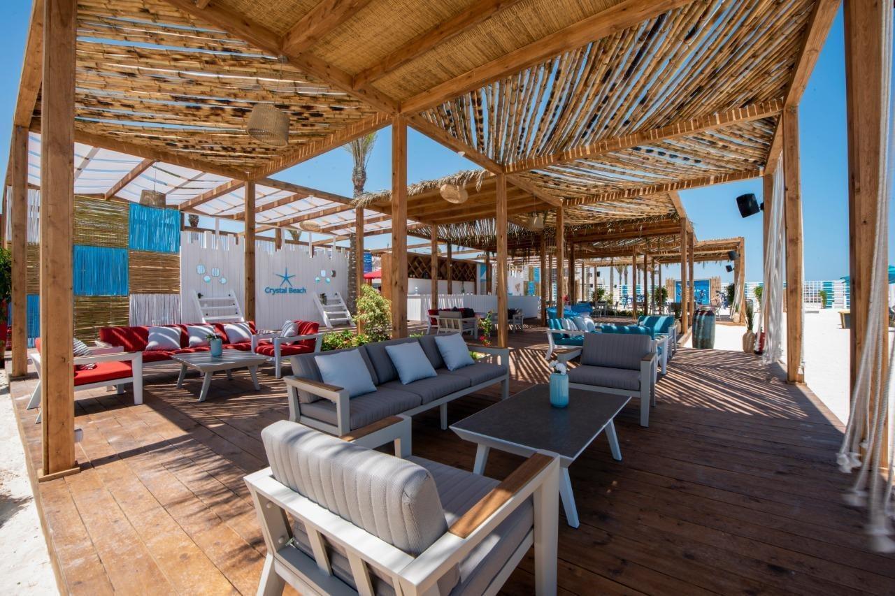 Crystal Inn Hotel - Alamein (Adults Only) Ελ Αλαμέιν Εξωτερικό φωτογραφία The beach club at the resort