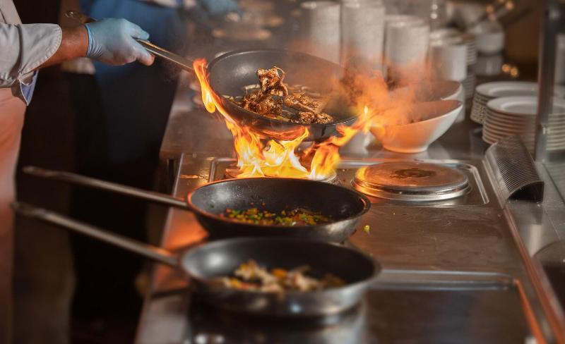 Crystal Inn Hotel - Alamein (Adults Only) Ελ Αλαμέιν Εξωτερικό φωτογραφία A wok in use