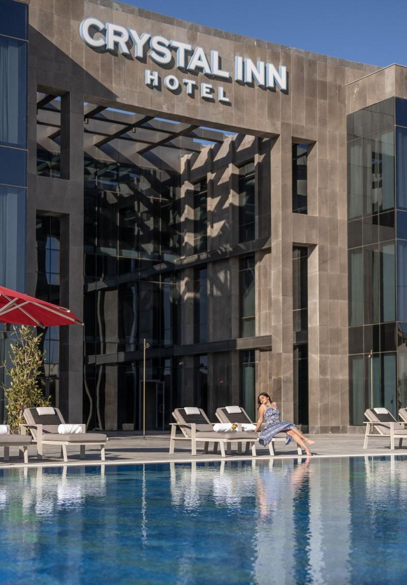 Crystal Inn Hotel - Alamein (Adults Only) Ελ Αλαμέιν Εξωτερικό φωτογραφία The hotel's pool