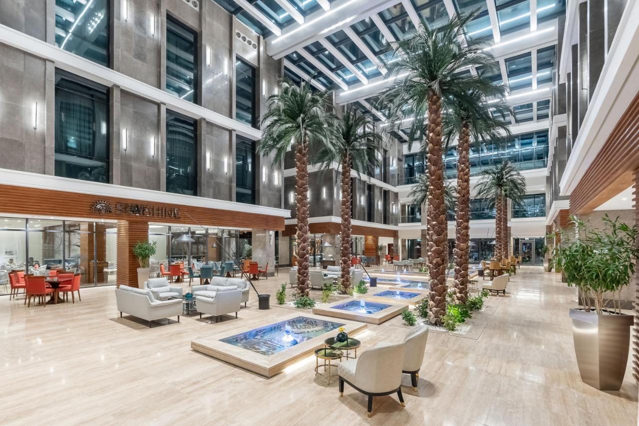 Crystal Inn Hotel - Alamein (Adults Only) Ελ Αλαμέιν Εξωτερικό φωτογραφία The lobby of the hotel